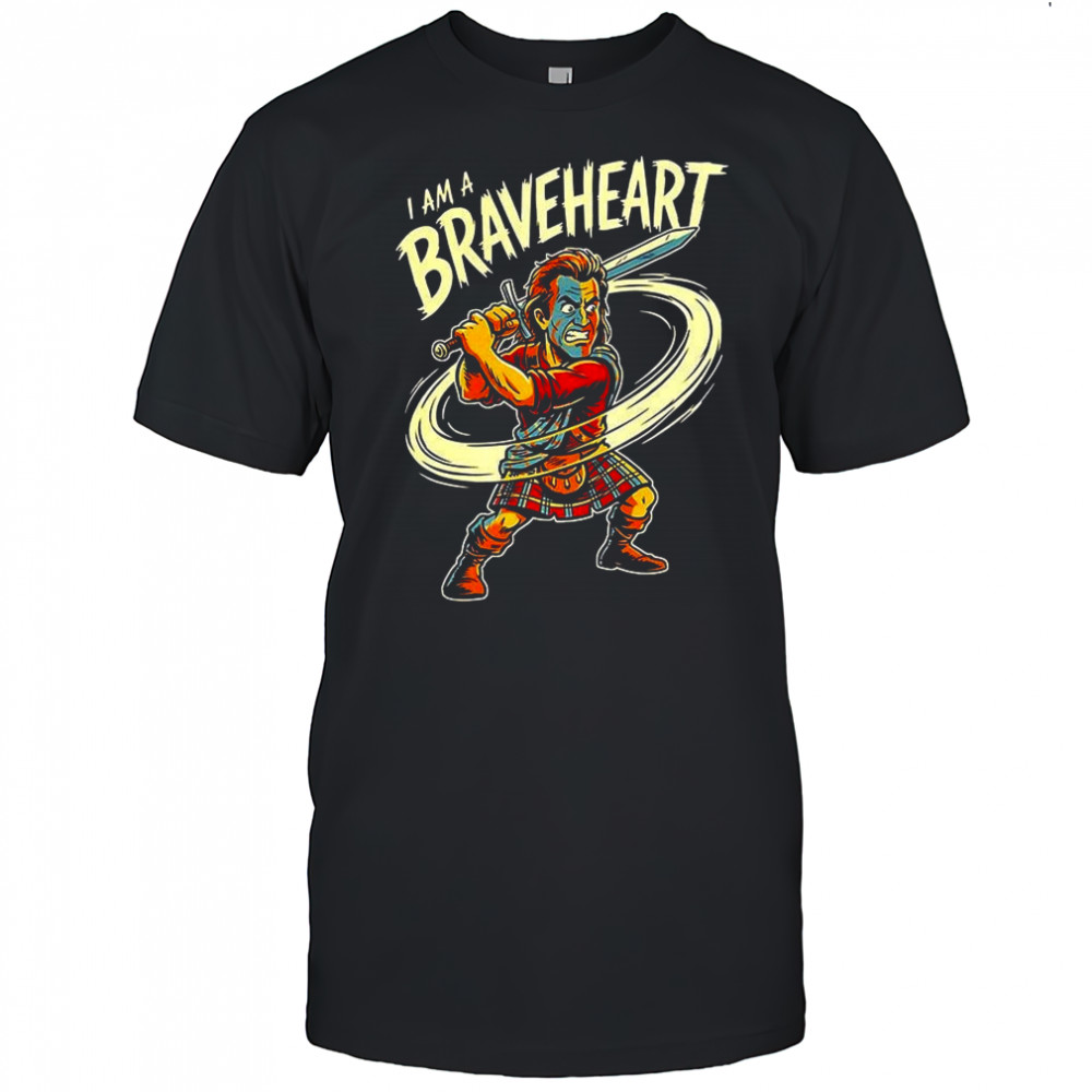 I am a Braveheart William Wallace cartoon shirt