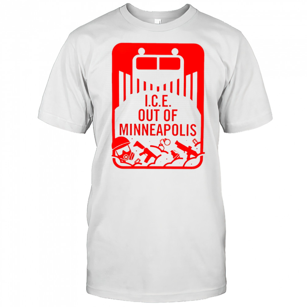 I.C.E. Out Of Minneapolis graphic shirt