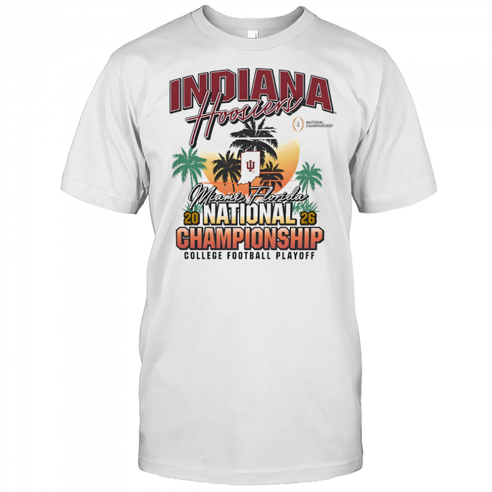 Indiana Hoosiers Cfp National Championship Sunset shirt