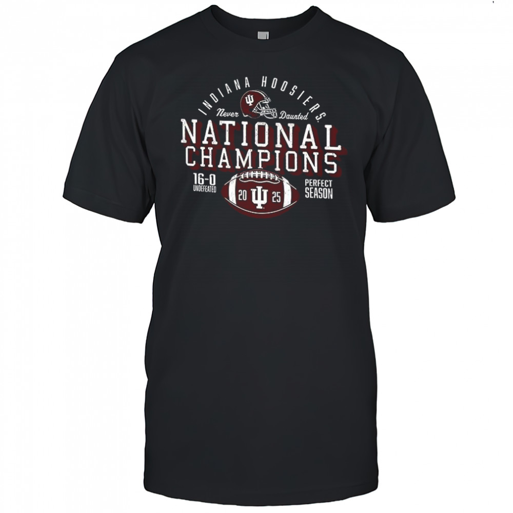 Indiana Hoosiers National Champions Perfect Season 2025 shirt