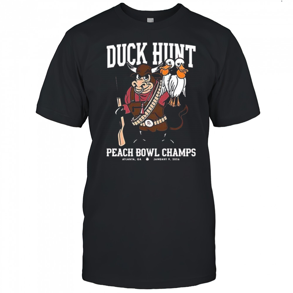 Indiana Hoosiers vs Oregon Ducks hunt Peach Bowl Champs shirt
