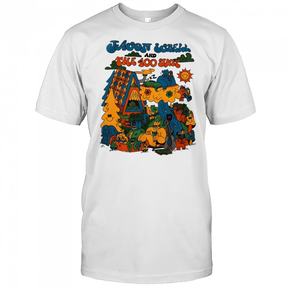 Jason isbell and the 400 unit cartoon retro shirt