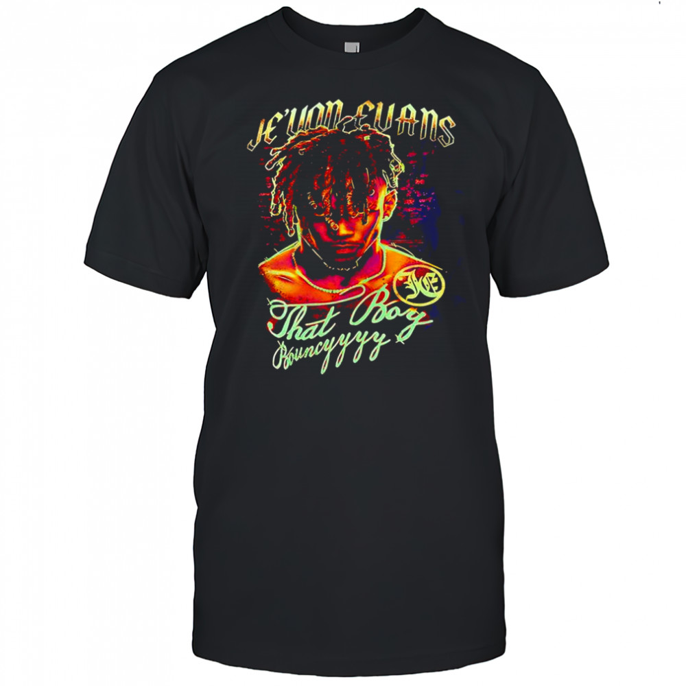 Je’von Evans WWE that boy Bouncy big face shirt
