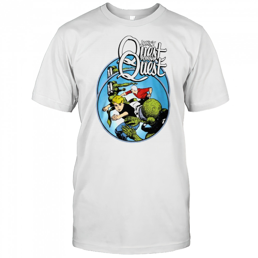 Jonny Quest Lizardmen graphic shirt
