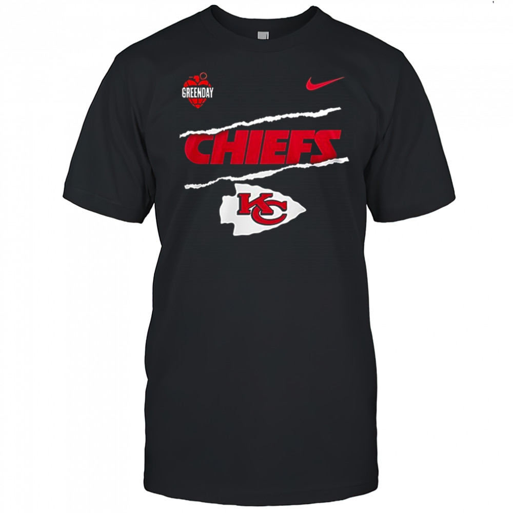 Kansas City Chiefs x Green Day graphic shirt