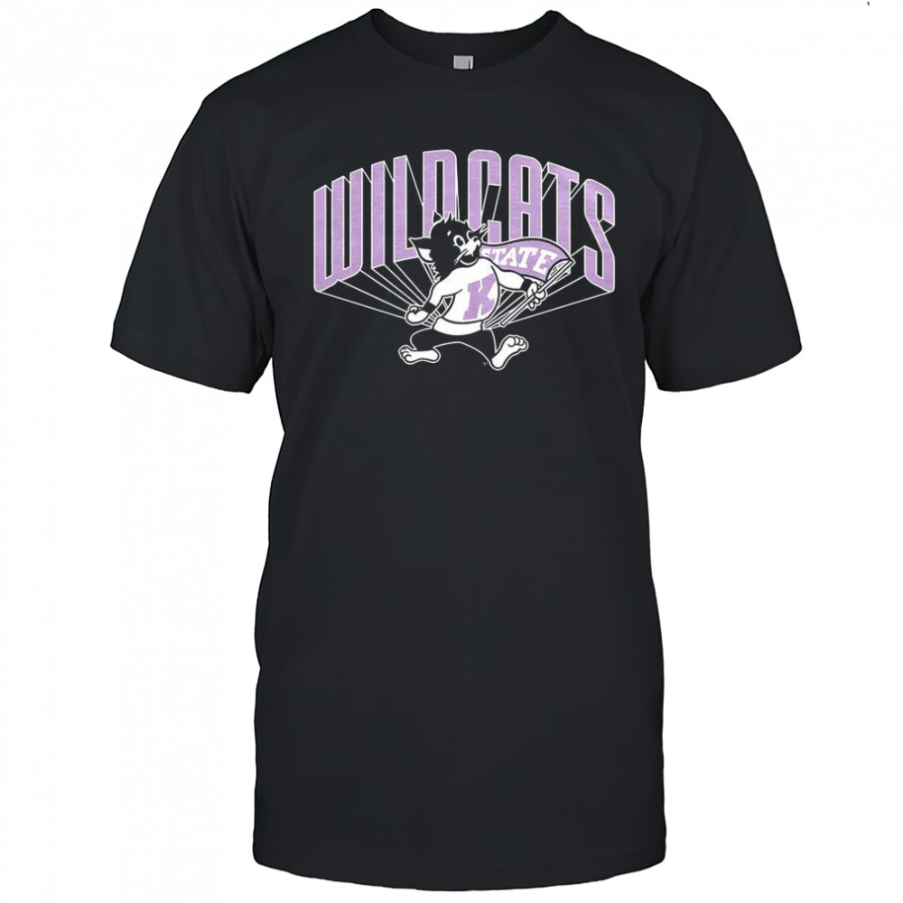 Kansas State Wildcats football Willie lines lightweight mascot shirt