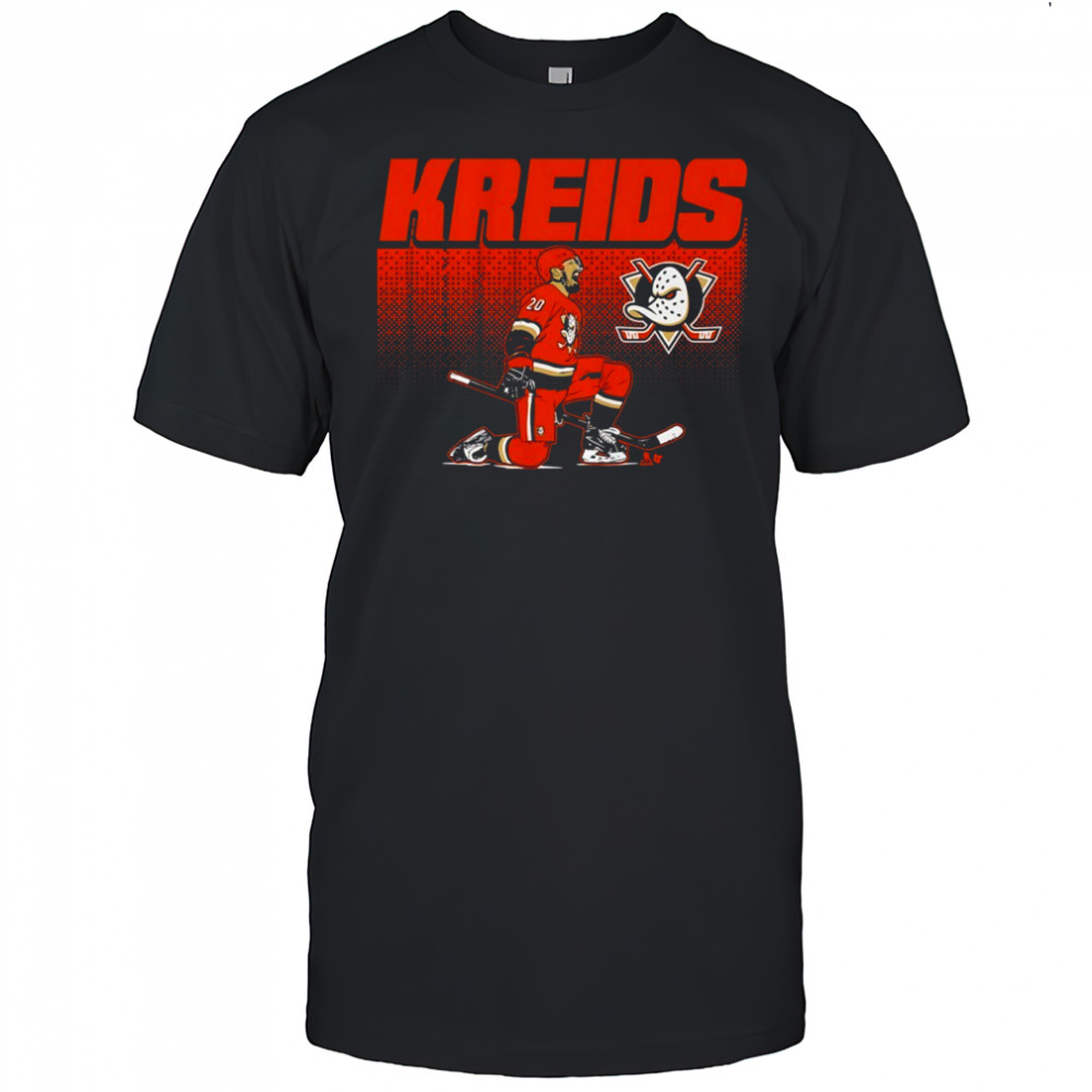 Kreider Celly Anaheim Ducks hockey shirt