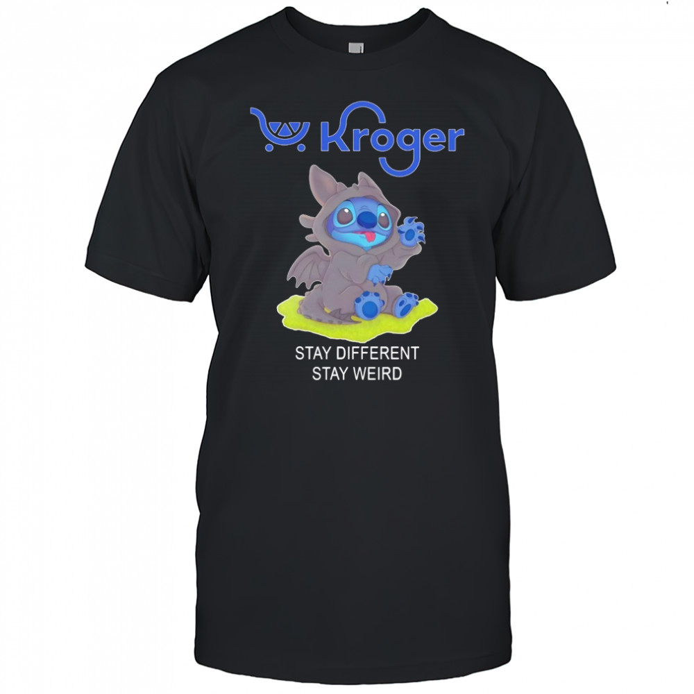 Kroger Pharmacy x Toothless Stitch stay different stay weird shirt