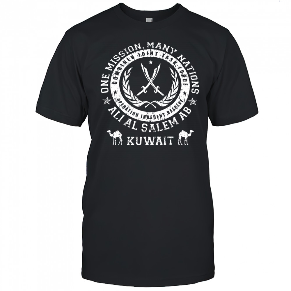 Kuwait one Mission many nations shirt