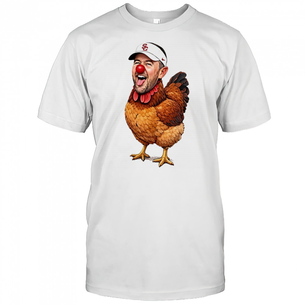 Lincoln Riley chicken USC Trojans football shirt