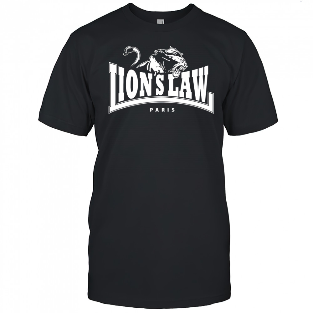 Lion’s Law Paris graphic shirt