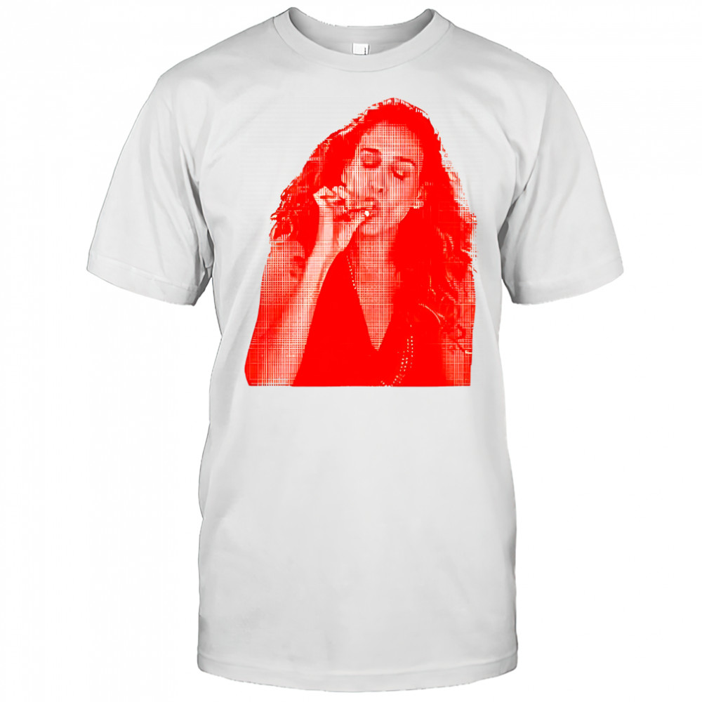 Lit Carrie smoking shirt