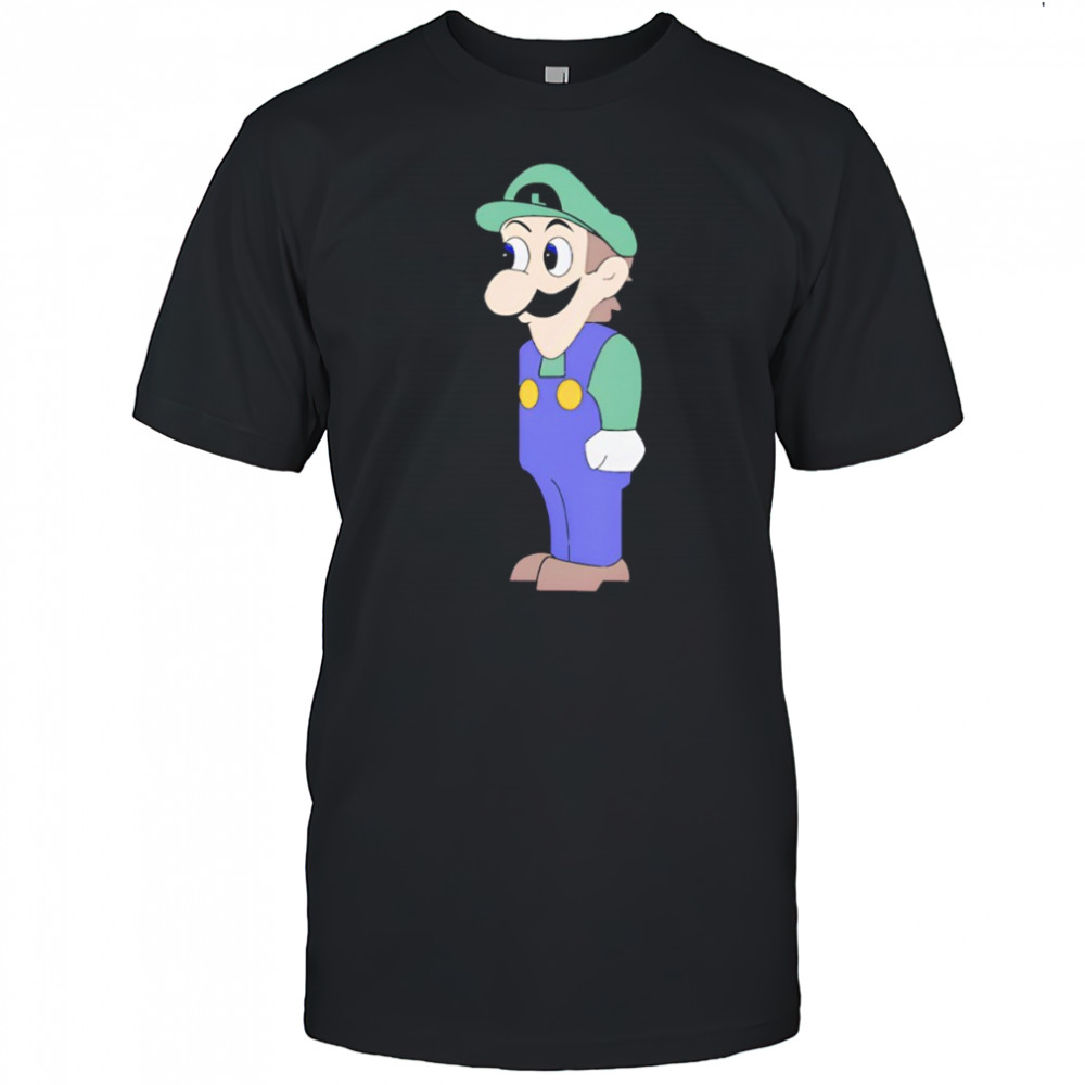 Look at Front of Shirt for Boobs Luigi shirt