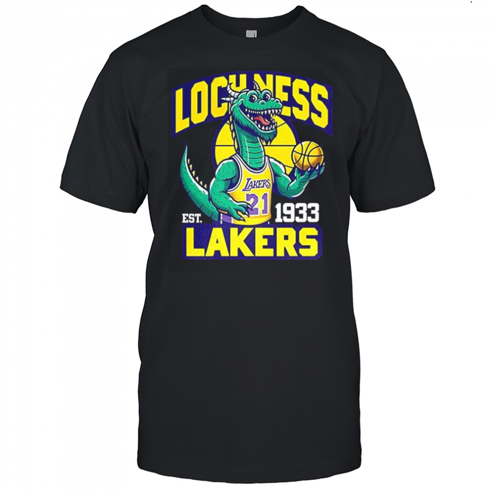 Los Angeles Lakers Lochness Lakers est 1933 shirt