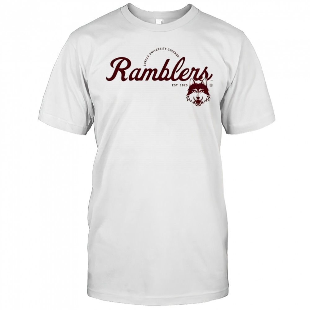 Loyola University Chicago Ramblers Est 1870 mascot shirt