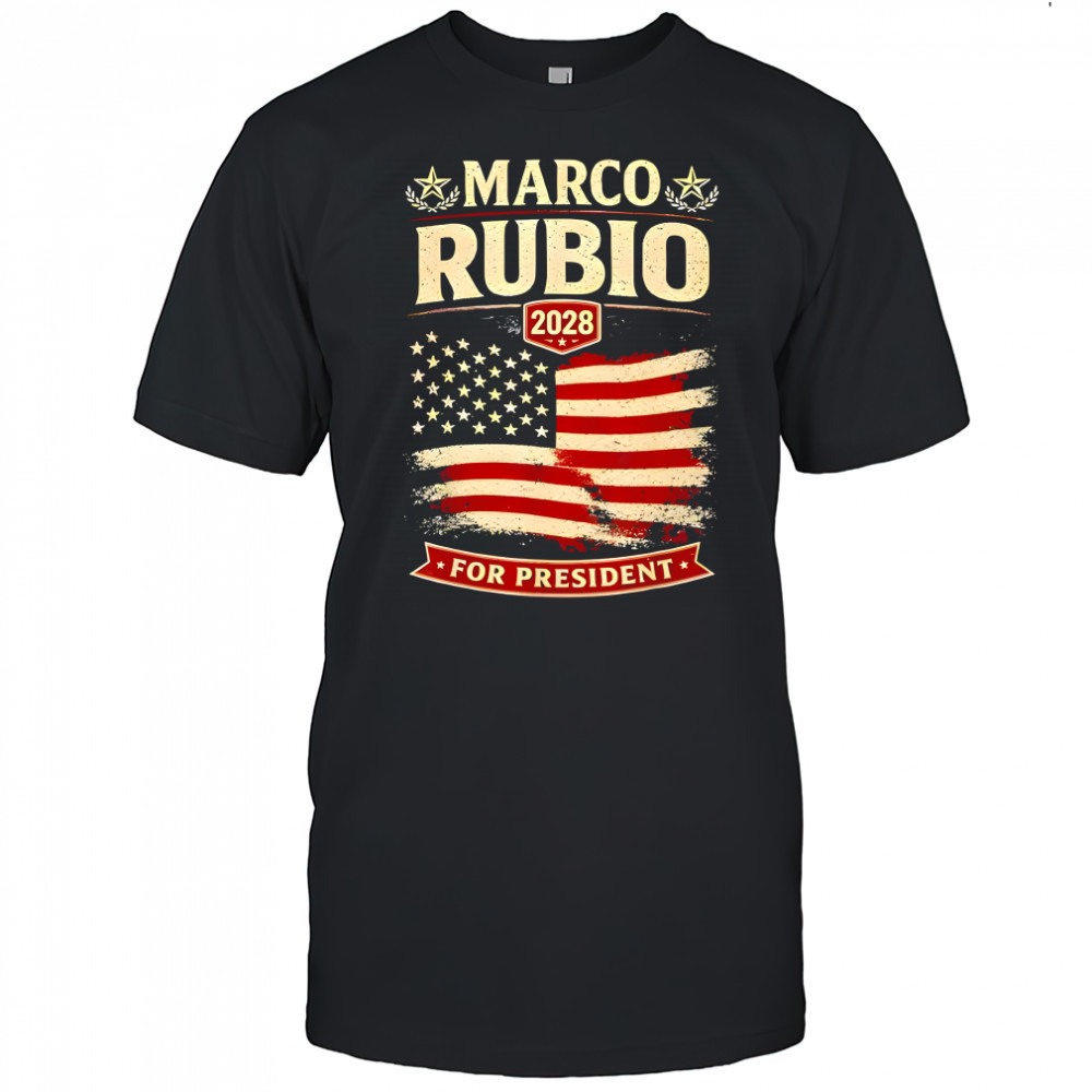 Marco Rubio President 2028 Rubio 2028 Retro Election Vintage shirt