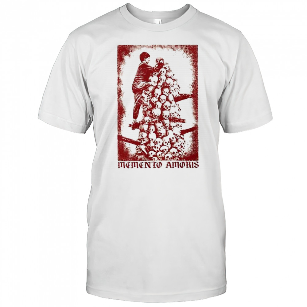 Memento Amoris Gothic style horror shirt