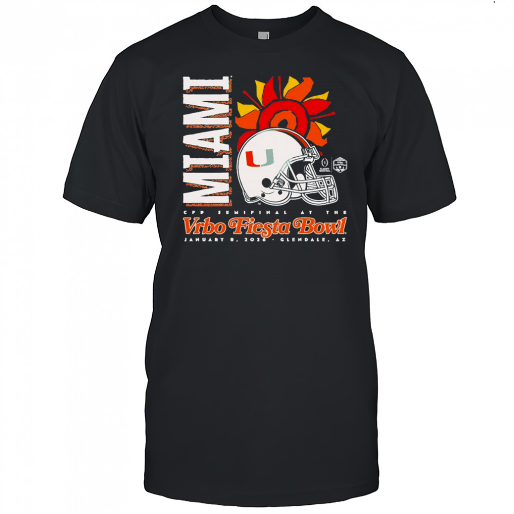 Miami 2026 CFD Seamifinal At The Fiesta Bowl Vrbo Fiesta Bowl Shirt