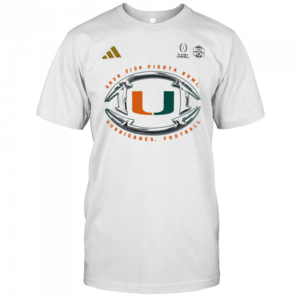 Miami Hurricanes College Football Playoff Semifinal 2026 Vrbo Fiesta Bowl shirt