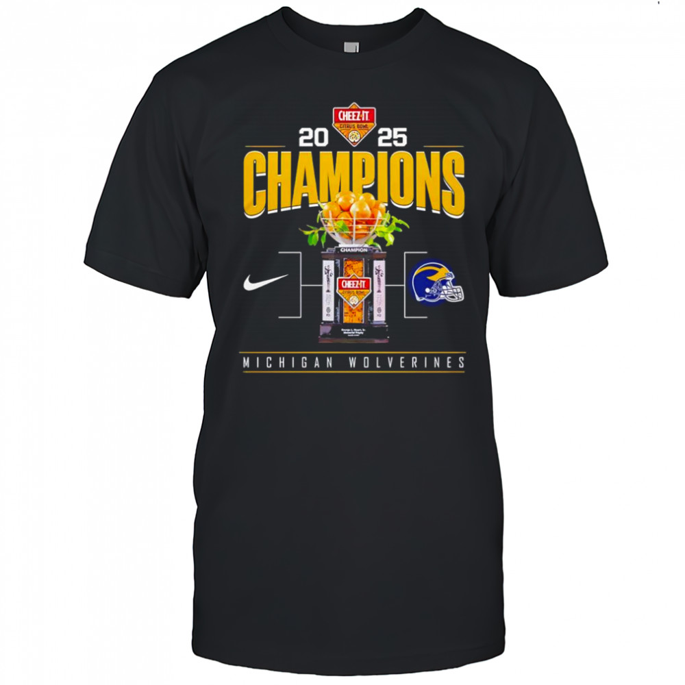 Michigan Wolverines 2025 Citrus Bowl Champions shirt