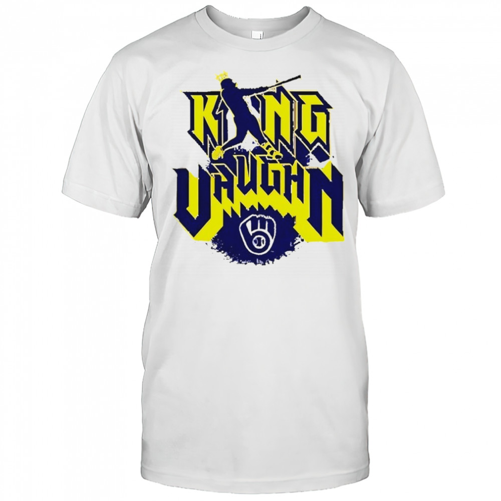 Milwaukee Brewers King Vaughn Baseball shirt