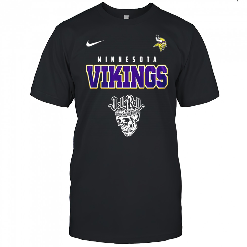 Minnesota Vikings x Jelly Roll meets football logo shirt