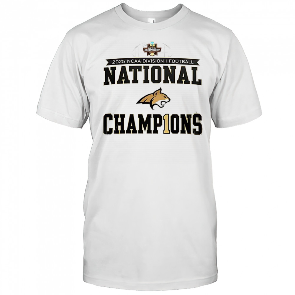 Montana State 2025 NCAA Division Football Champions shirt