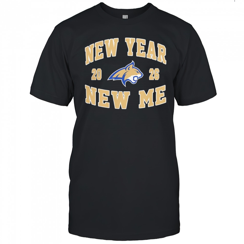 Montana State Bobcats football New Year New Me 2026 logo shirt