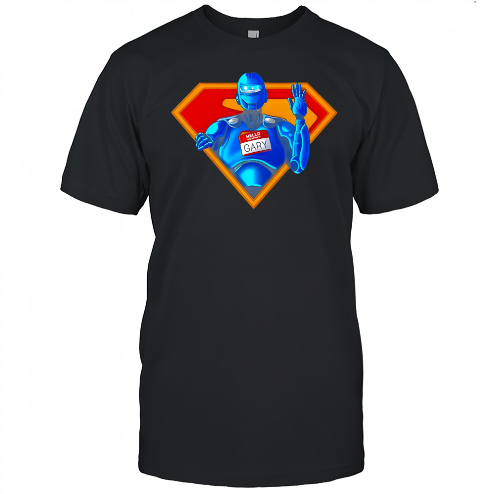 My Name is Gary Superman Logo shirt