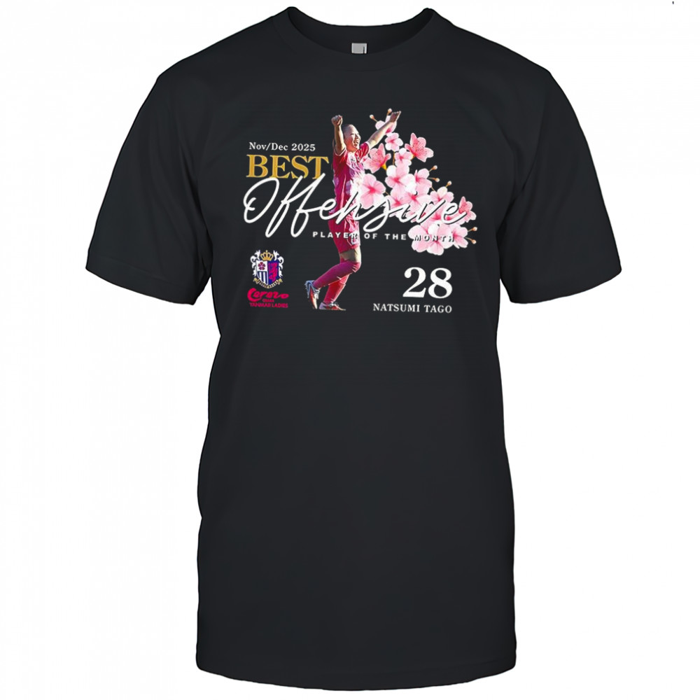 Natsumi Tago best offensive player of the month shirt