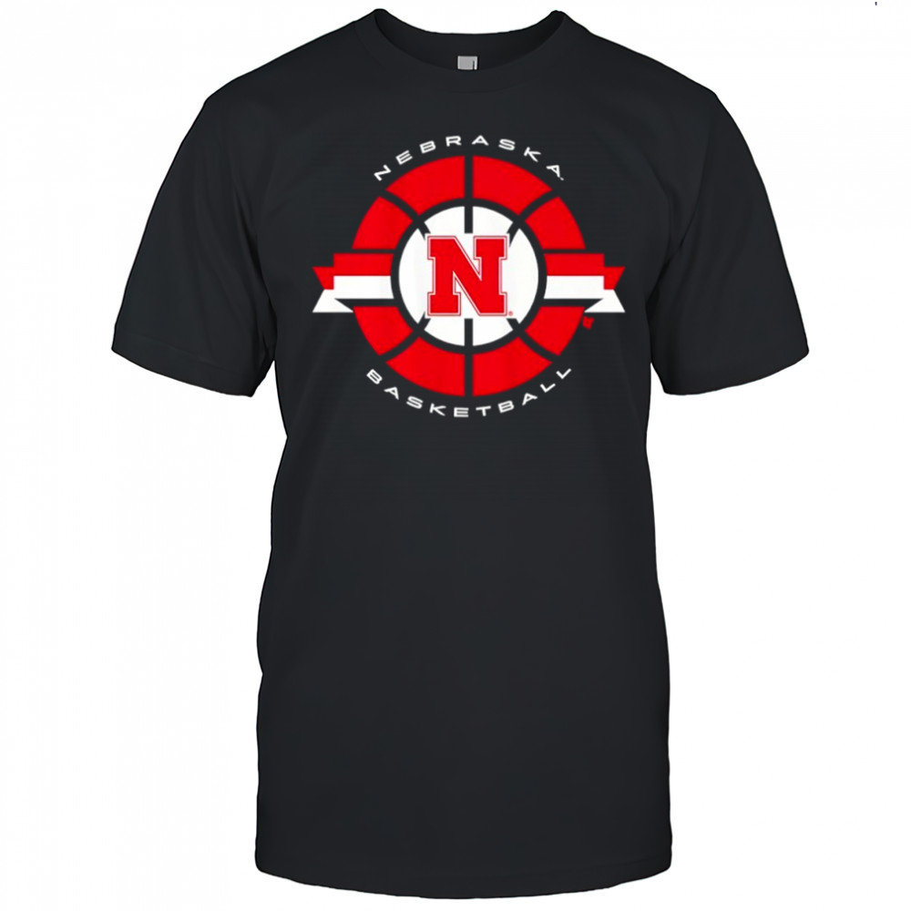 Nebraska Cornhuskers Basketball Classic Circle shirt