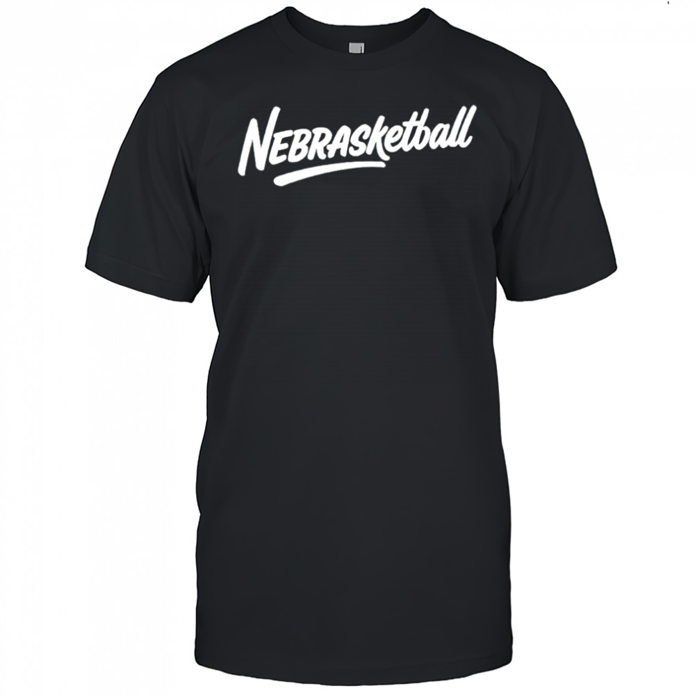 Nebrasketball graphic shirt