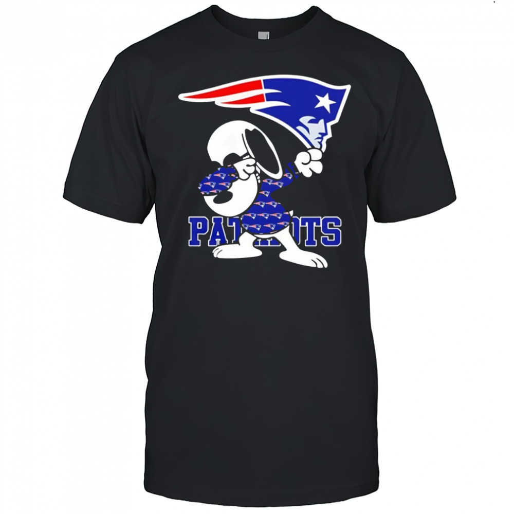 New England Patriots Snoopy Dabbing Patriots Shirt