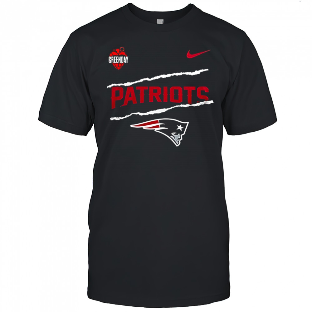 New England Patriots x Green Day graphic shirt