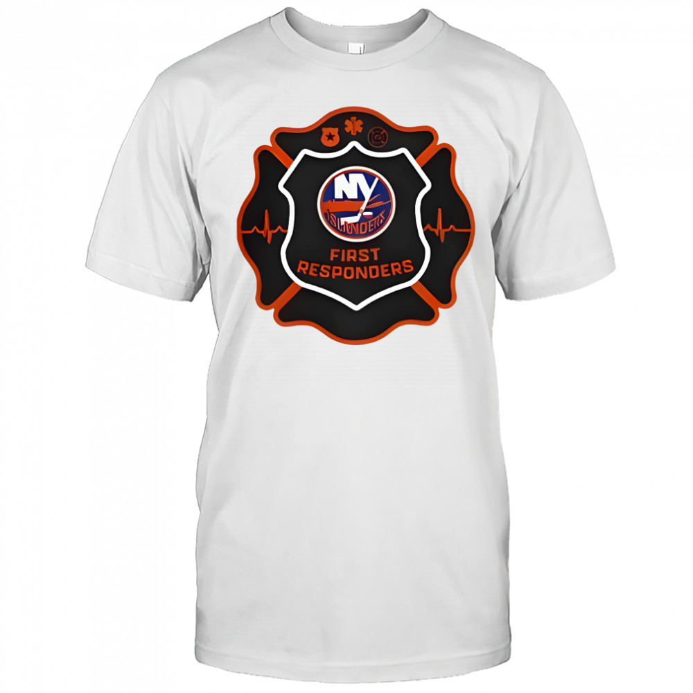New York Islanders First Rescue Forces Hockey shirt