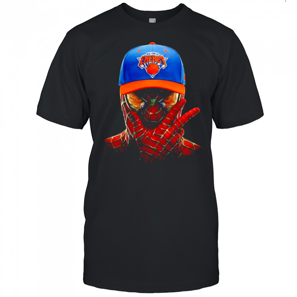 New York Knicks Spiderman x Spidey Celly Shirt