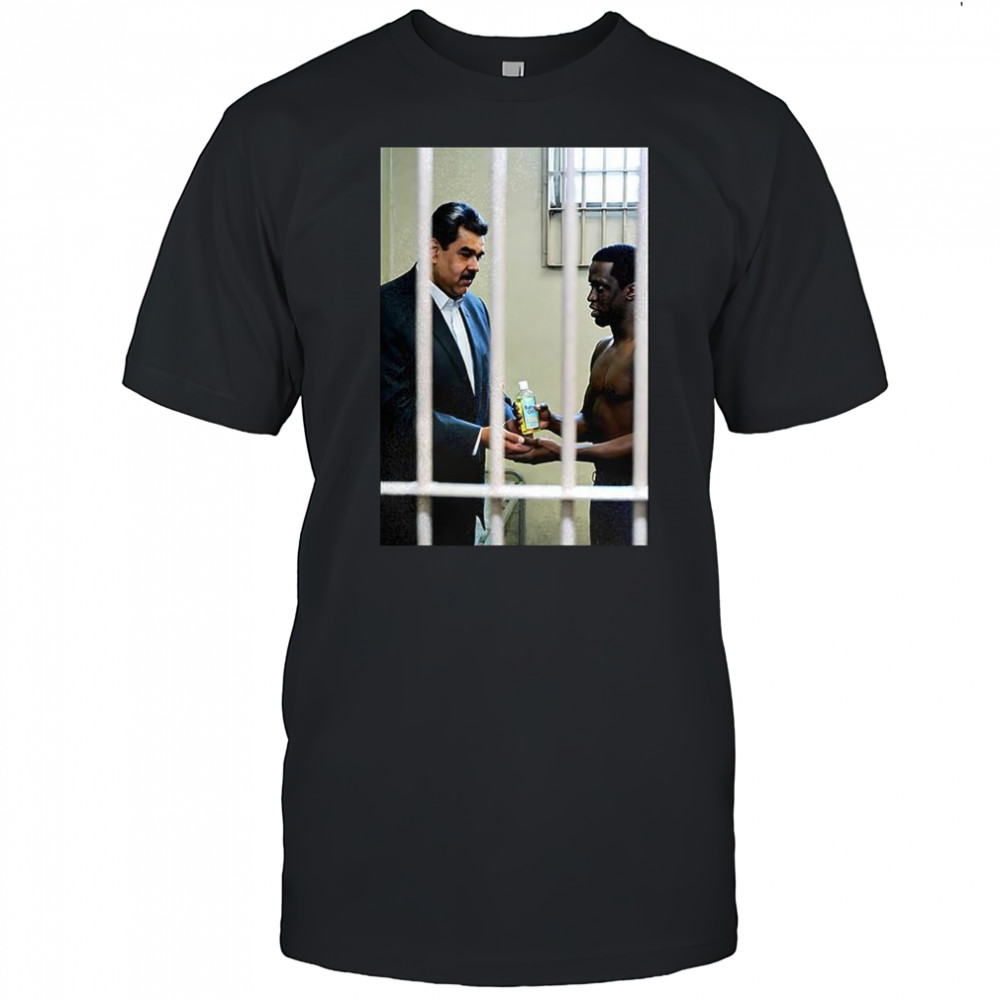 Nicolás Maduro and Diddy Baby Oil meme shirt