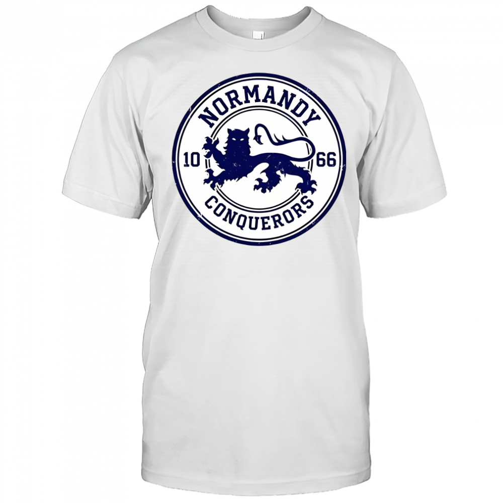 Normandy Conquerors England 1066 logo shirt