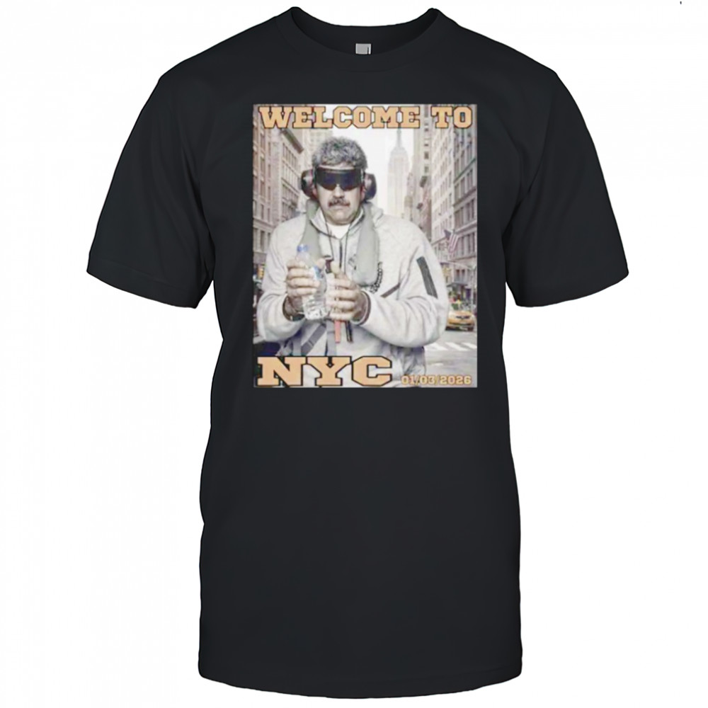 Official Dictator Nicolas Maduro Graphic Venezuela Libre 2026, Welcome to NYC shirt