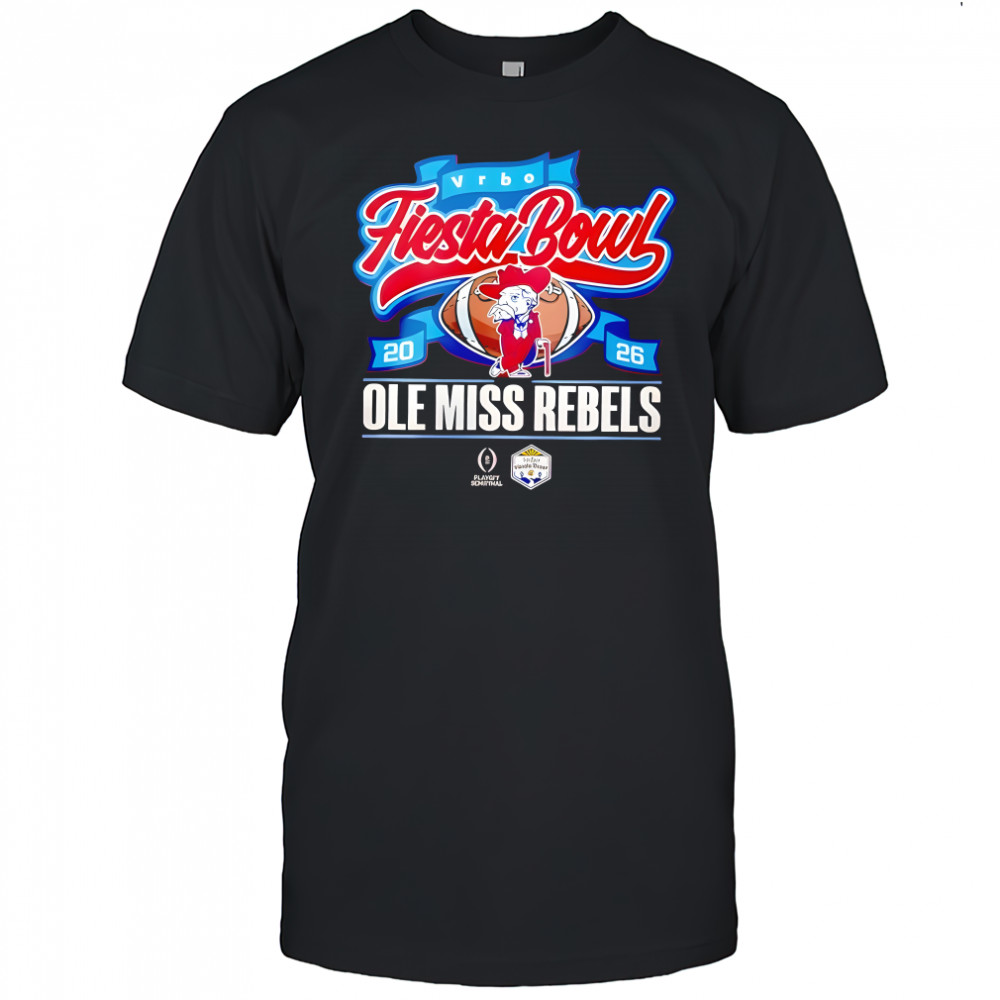 Ole Miss Rebels 2025-2026 Vrbo Fiesta Bowl Champions Shirt