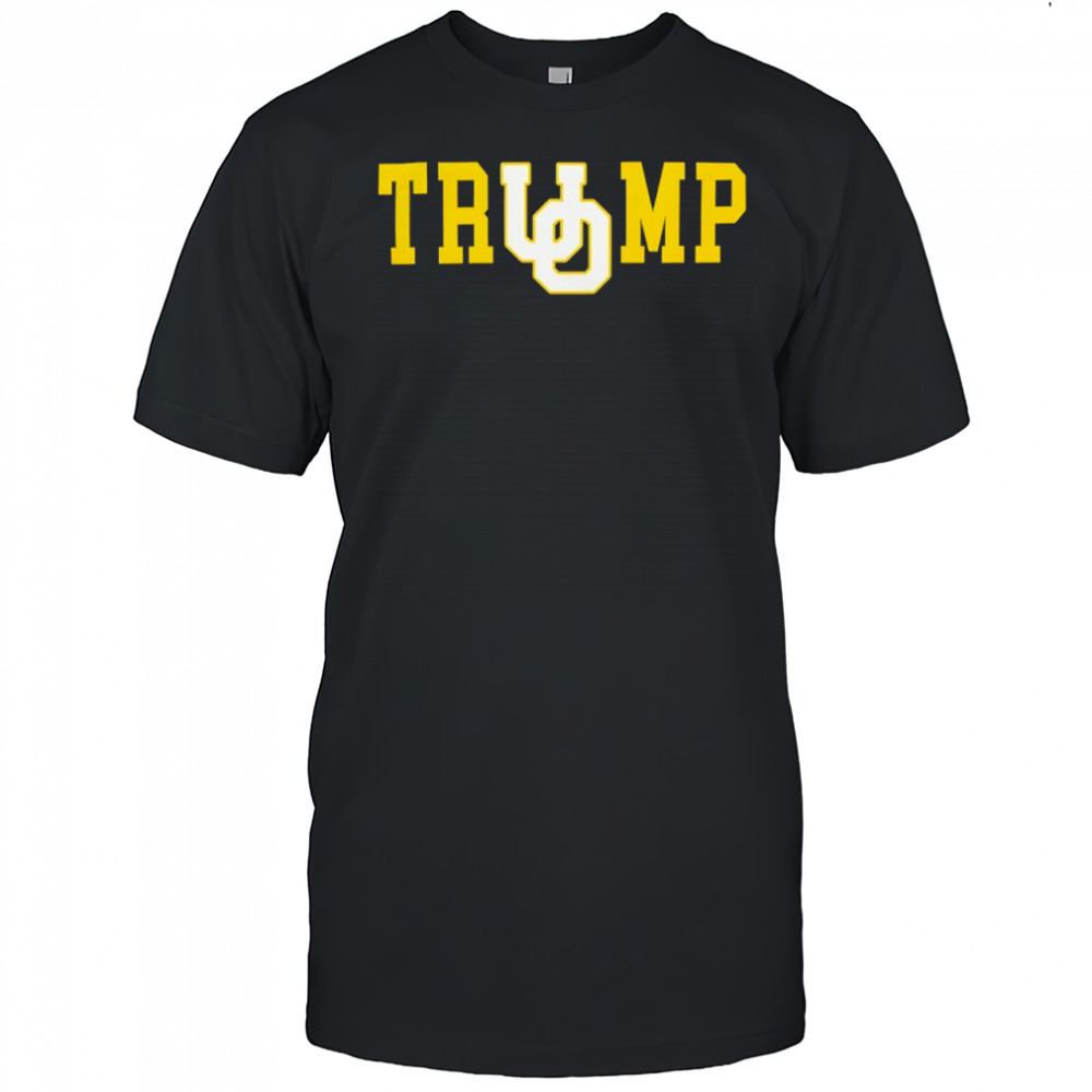 Oregon Ducks football x Trump Logo shirt
