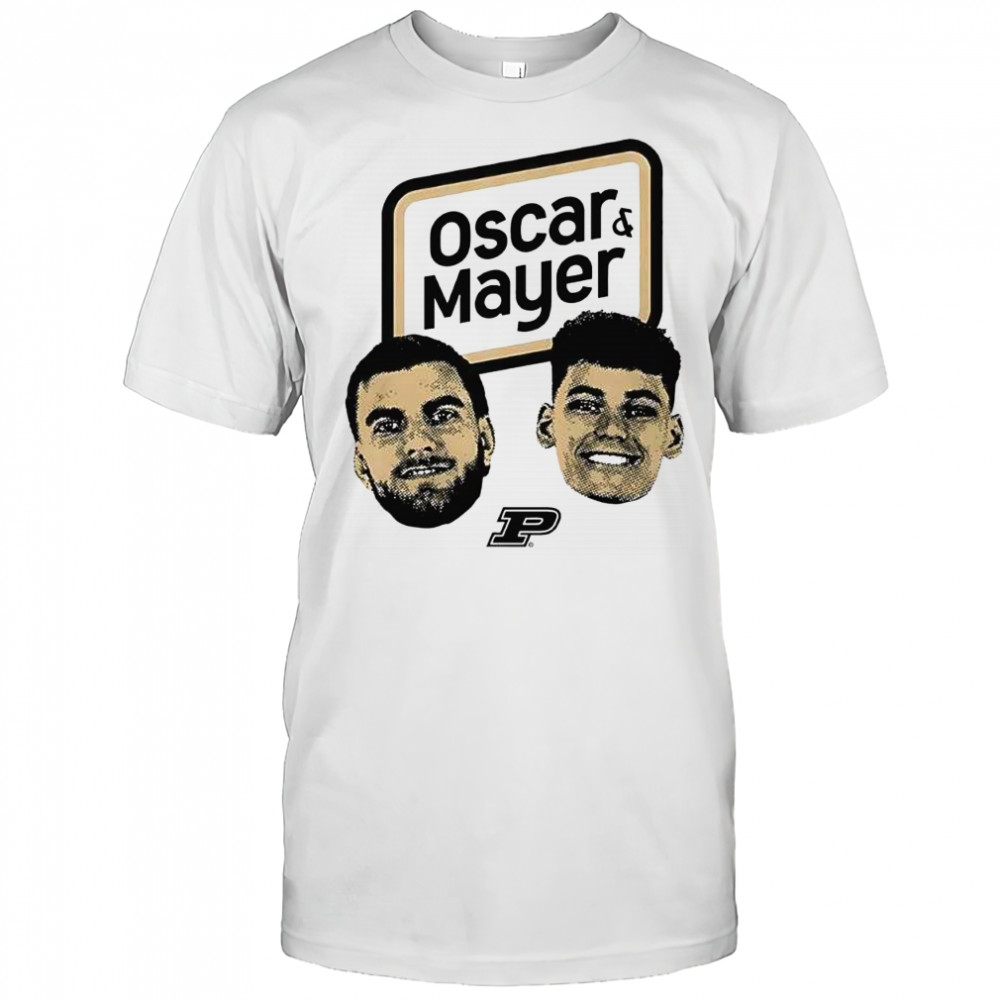 Oscar Cluff & Omer Mayer Purdue Boilermakers Heads shirt