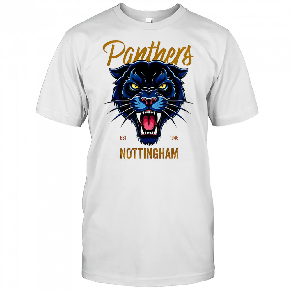 Panthers Nottingham Est 1946 logo shirt