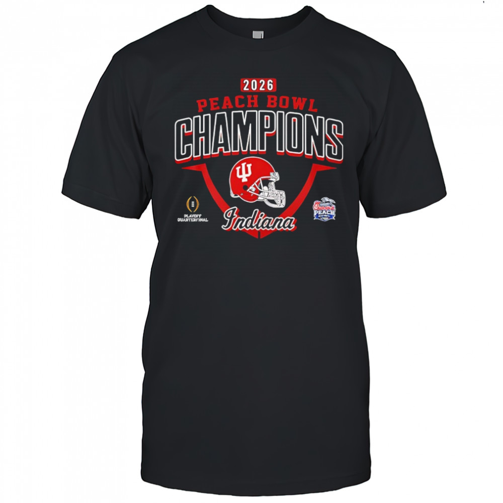 Peach Bowl Champions Indiana Hoosiers CFP 2026 shirt