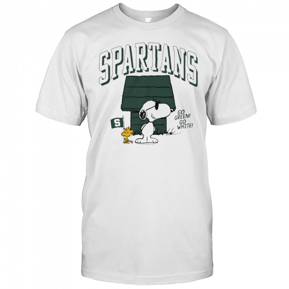 Peanuts x Michigan State Joe College shirt