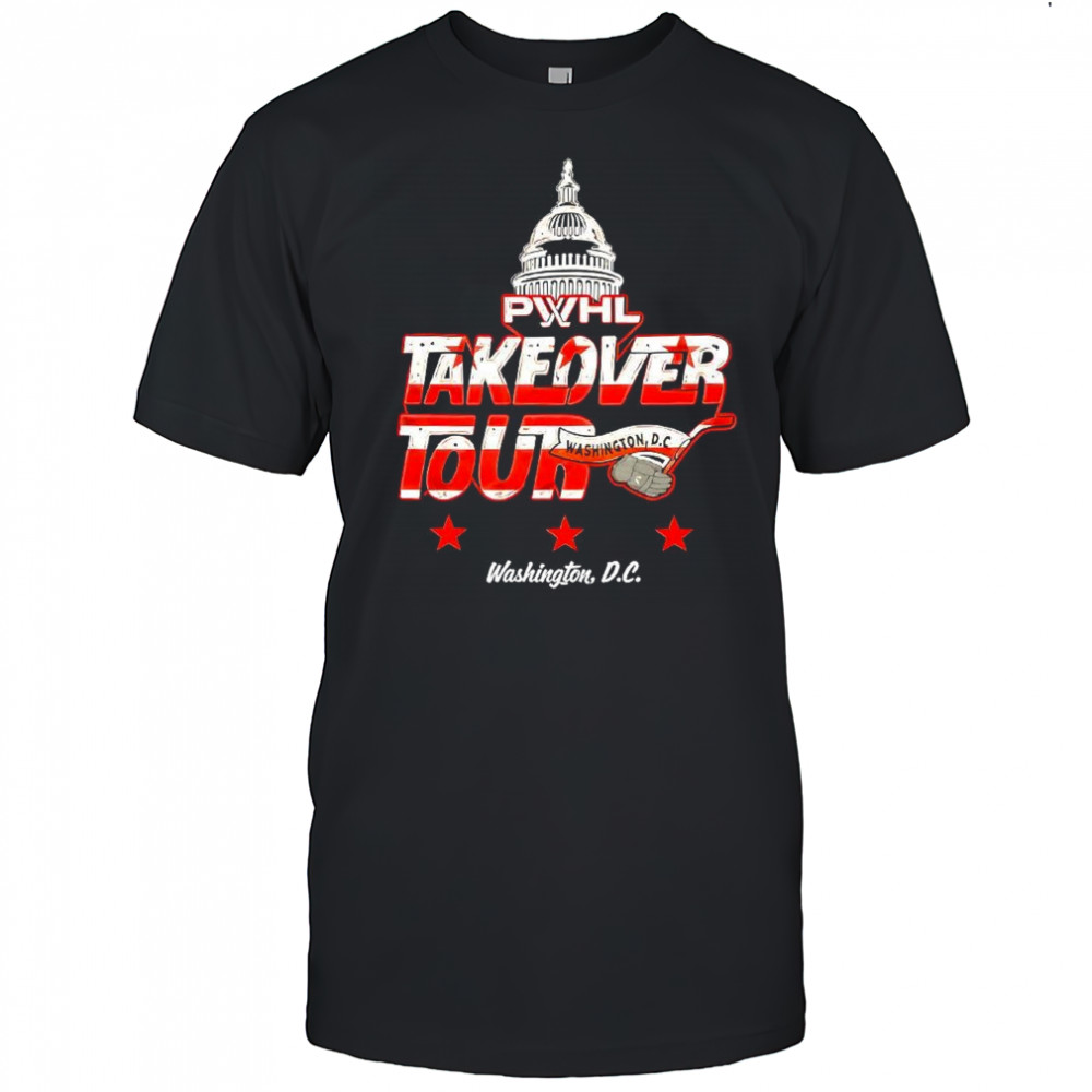 PWHL Takeover Tour Washington DC shirt