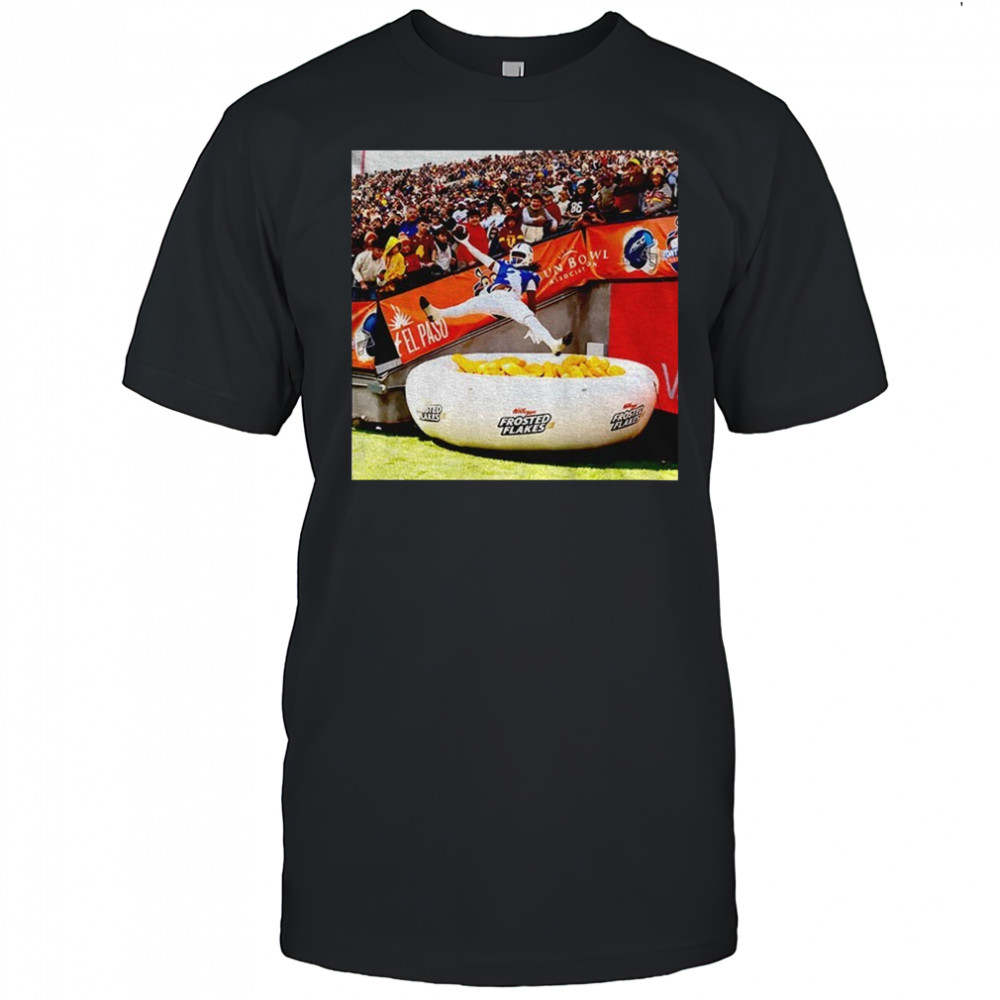 Que’Sean Brown Frosted Flakes Leap Tony the Tiger shirt