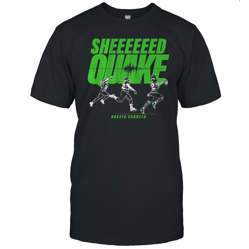 Rashid Shaheed Seattle Seahawks NFL The Sheed quake shirt