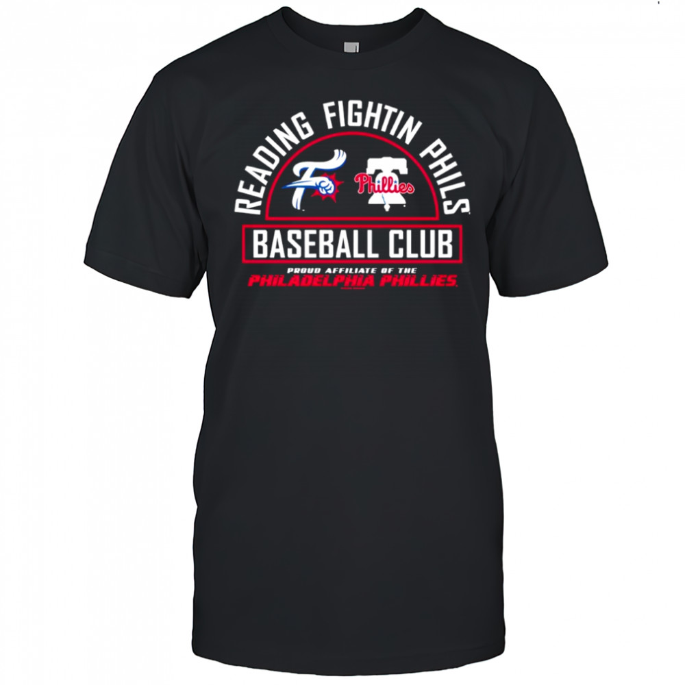 Reading Fightin Philaladelphia Phillies baseball club shirt