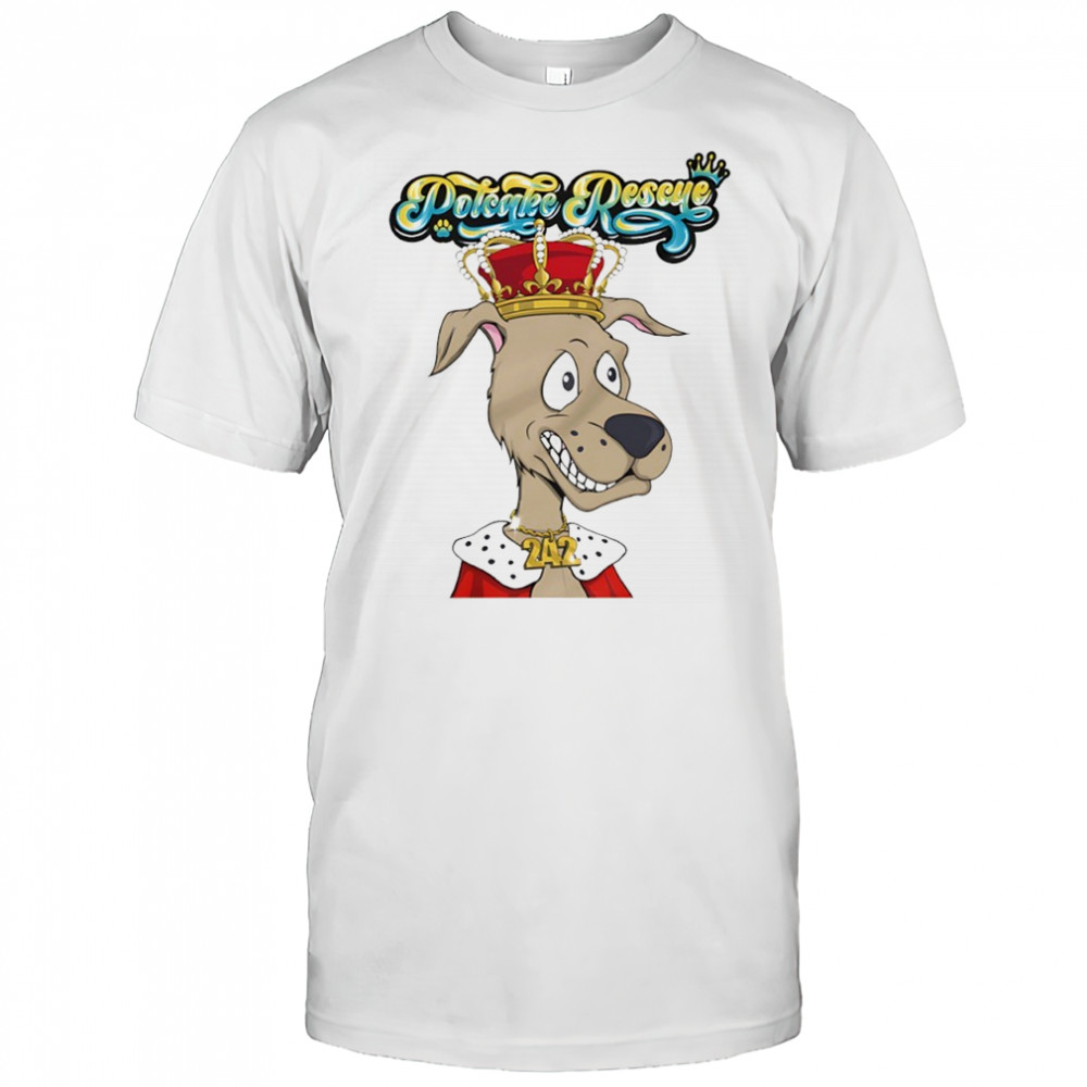 Royal Potcake King Potcake Rescue shirt